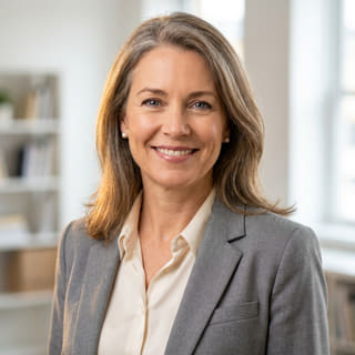 Foto de perfil de Sarah Coleman, quien figura como Directora Financiera en Recio Crecimario